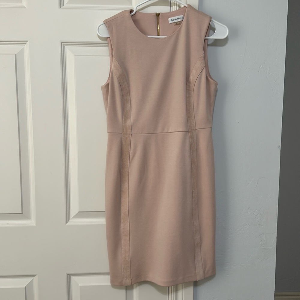 Form fitting Calvin Klein dress